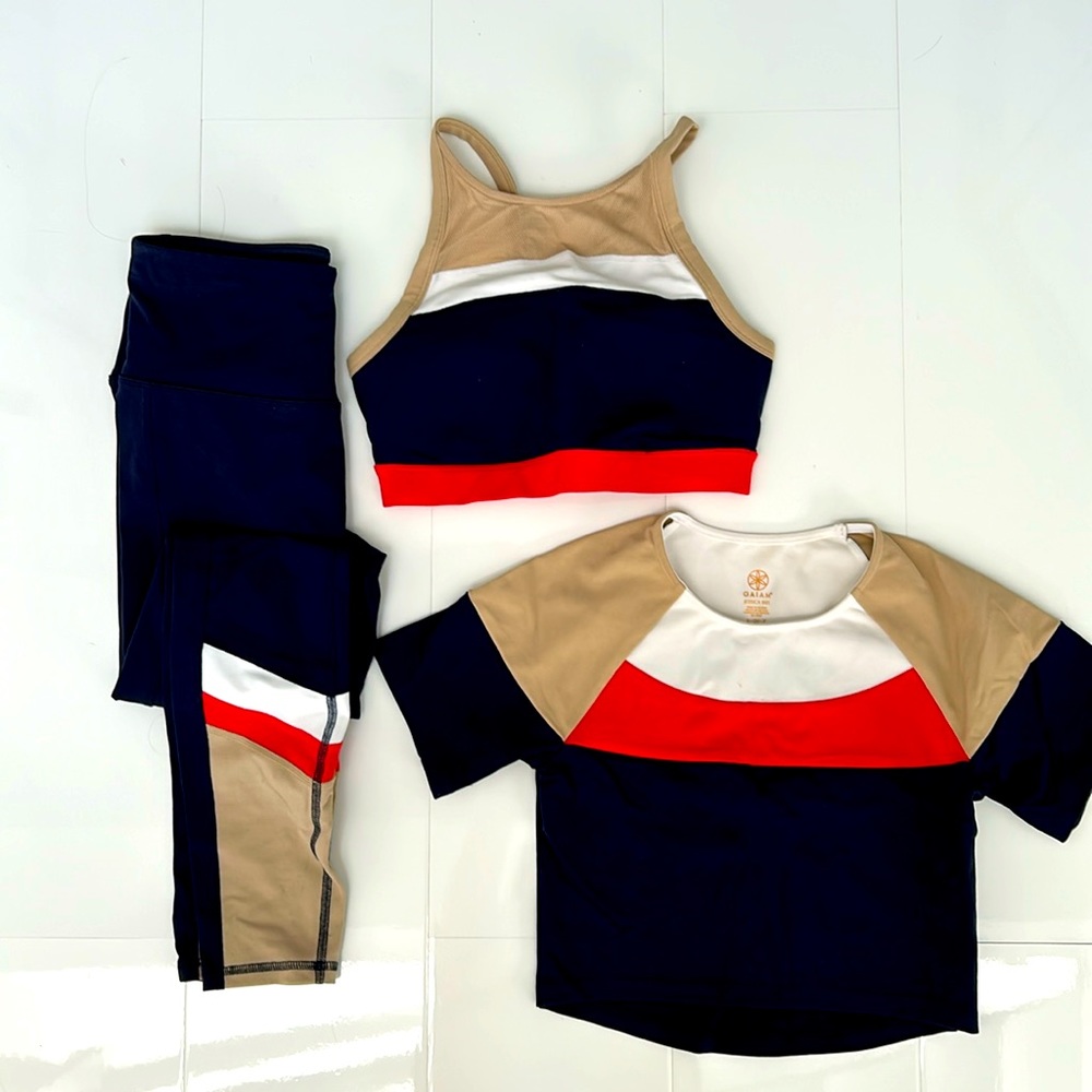 NWOT Gaiam Activewear 3-piece Set